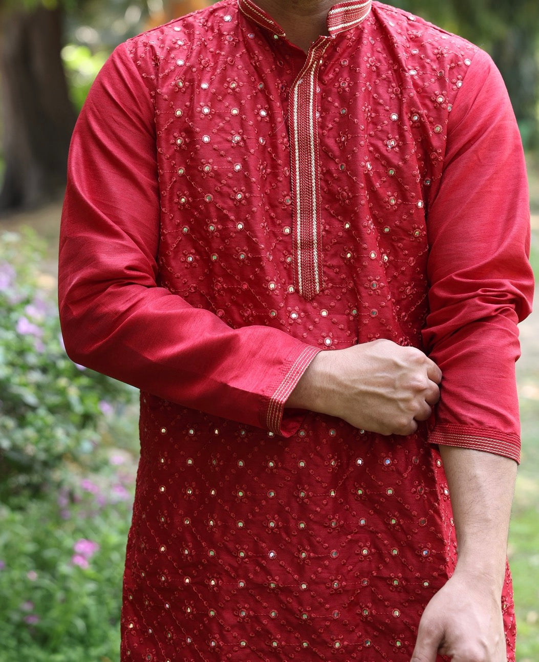 Mens Kurta Pajma Set@
