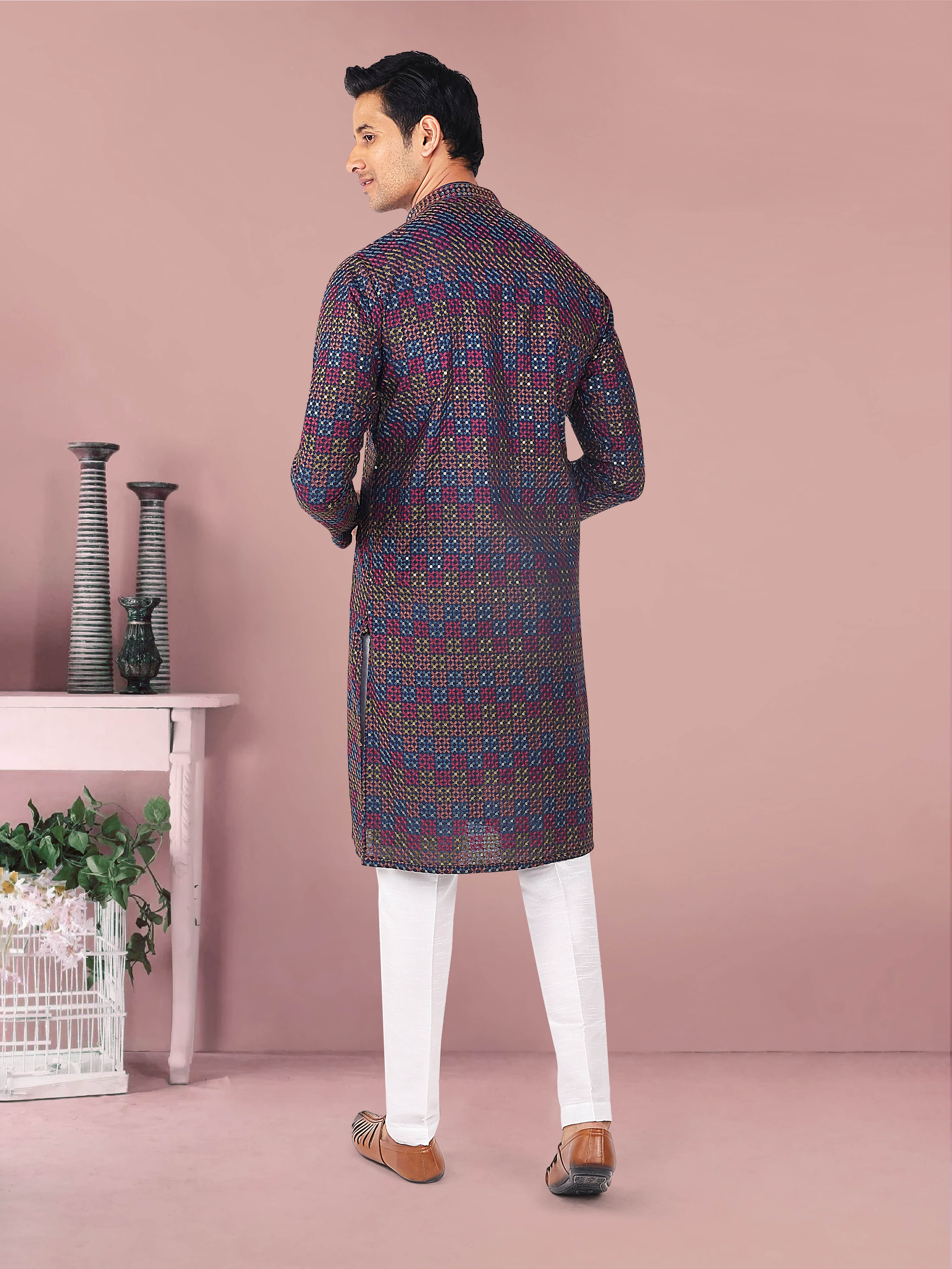 Mens Kurta Pajma Set@