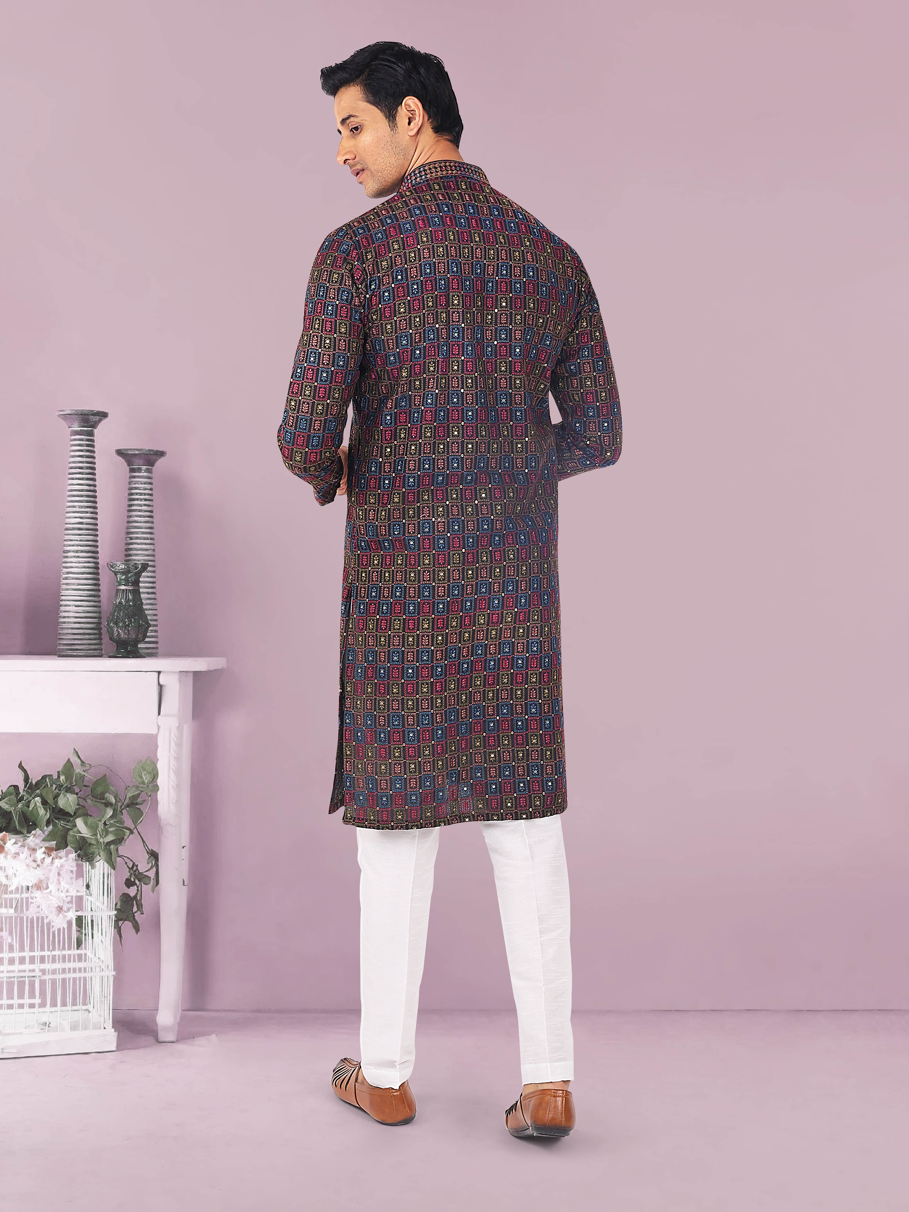 Mens Kurta Pajma Set@