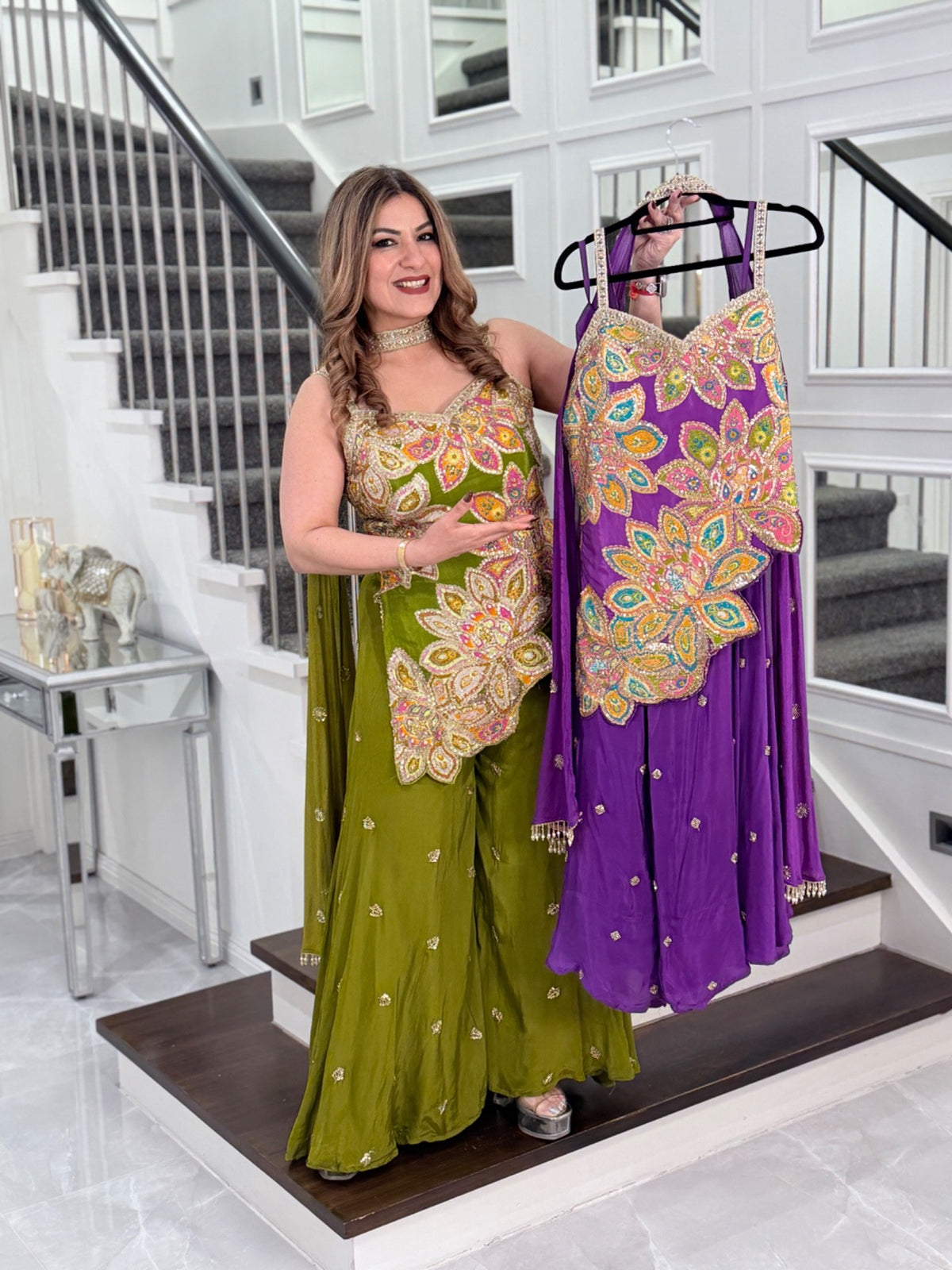 Purple Premium Salwar Kameez - Salwar Kameez