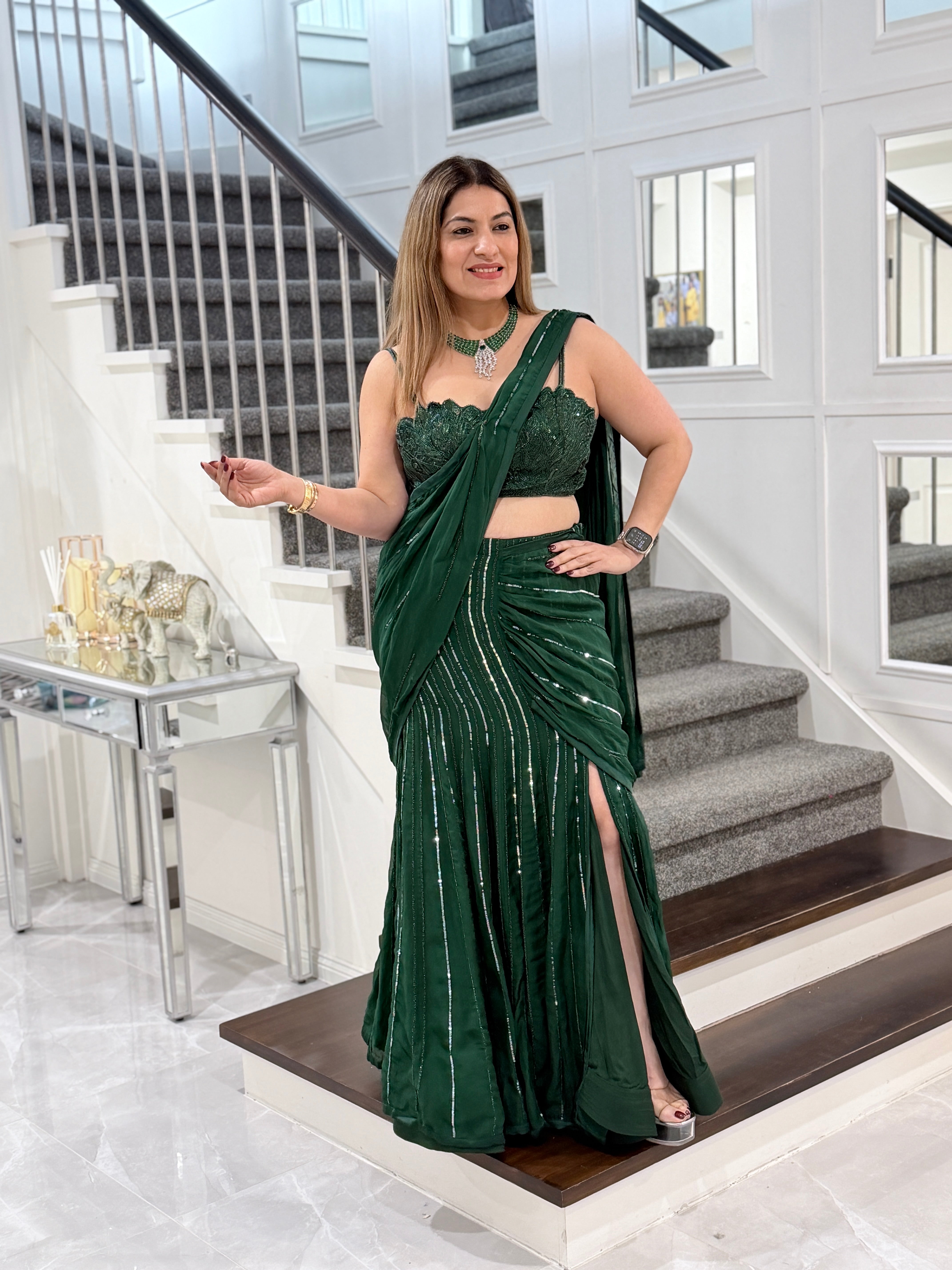 Premium Indo-western Wear (Suitable for size 38-42) - Indo-western Wear