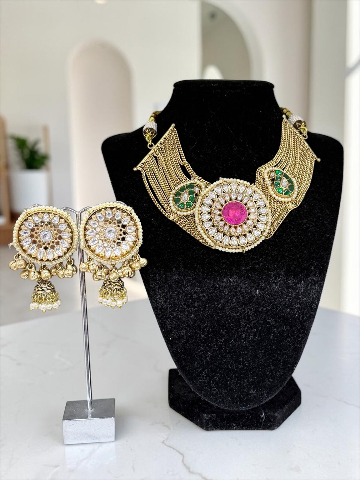 Premium Neckpieces & Earring Set - Neckpieces & Earring Set