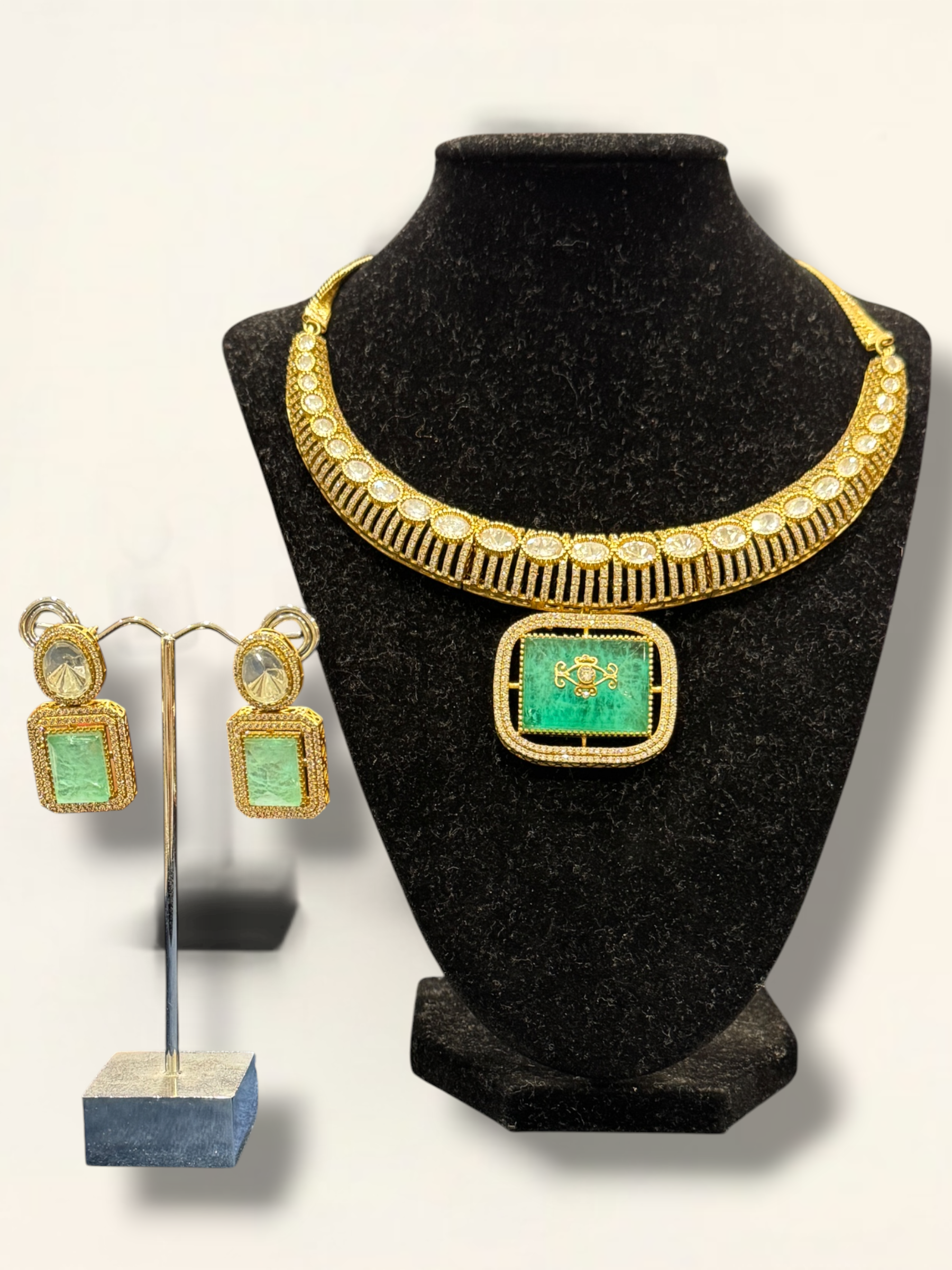 Premium Neckpieces & Earring Set - Neckpieces & Earring Set (2)