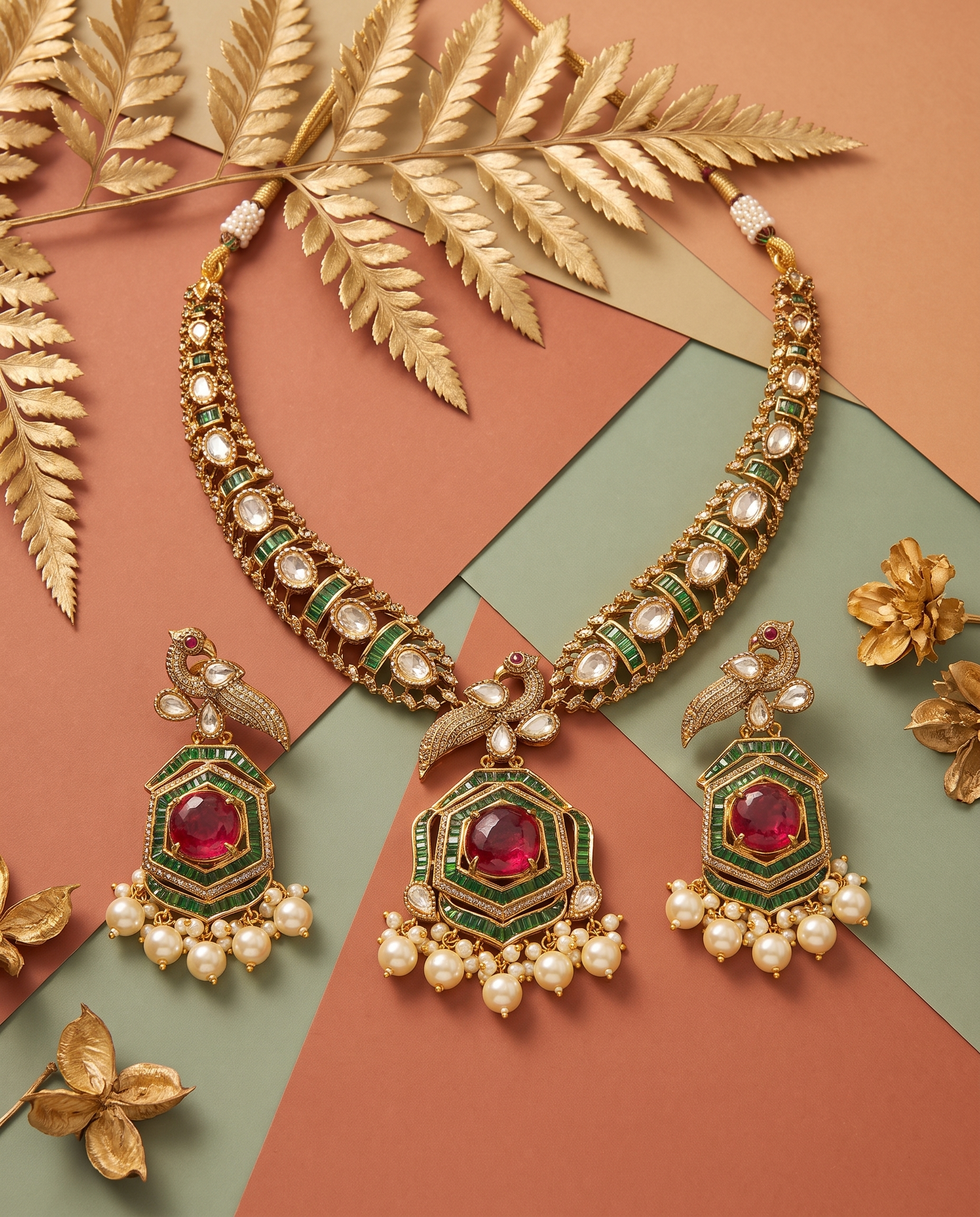 Premium Neckpieces & Earring Set