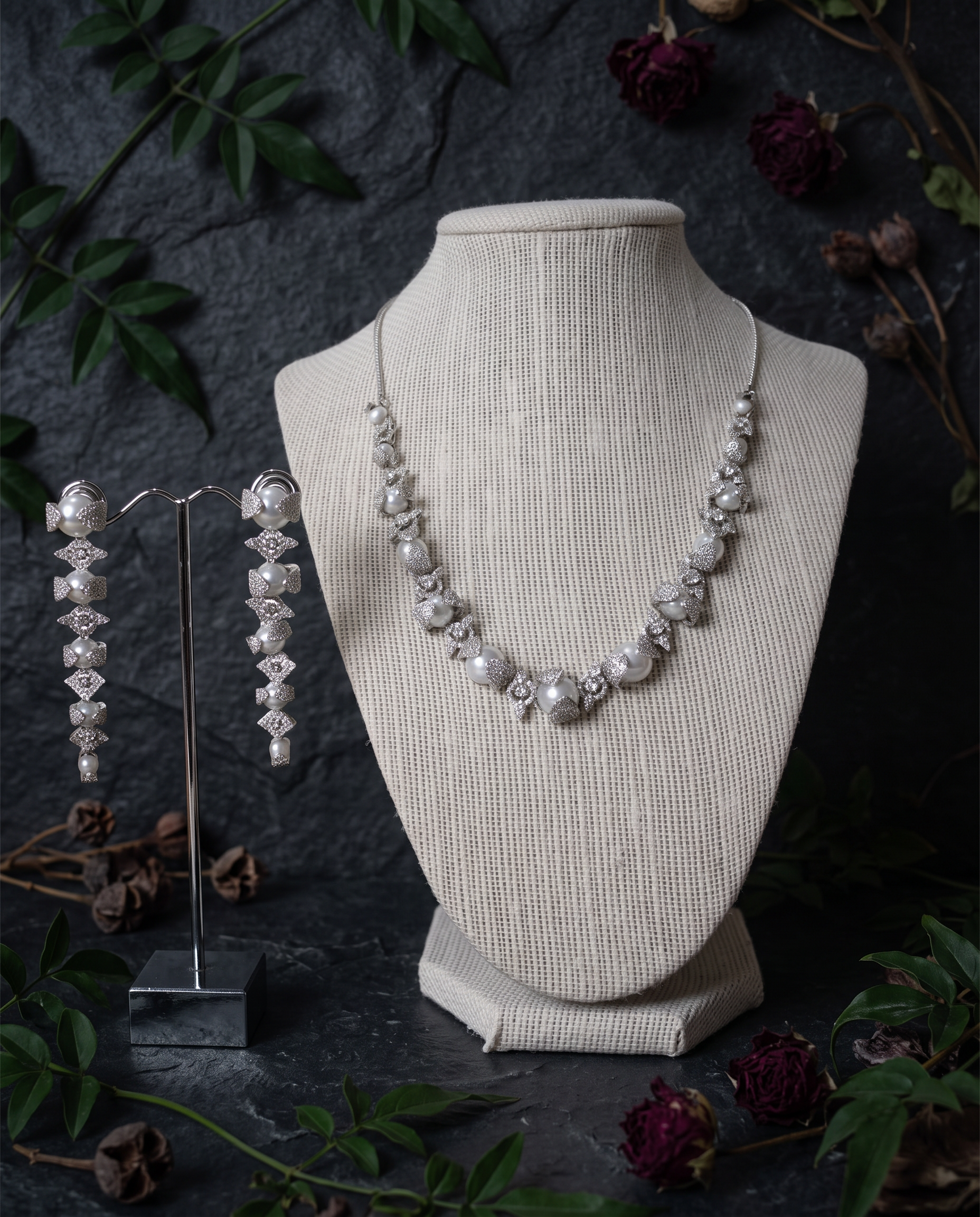Neckpieces & Earring Set
