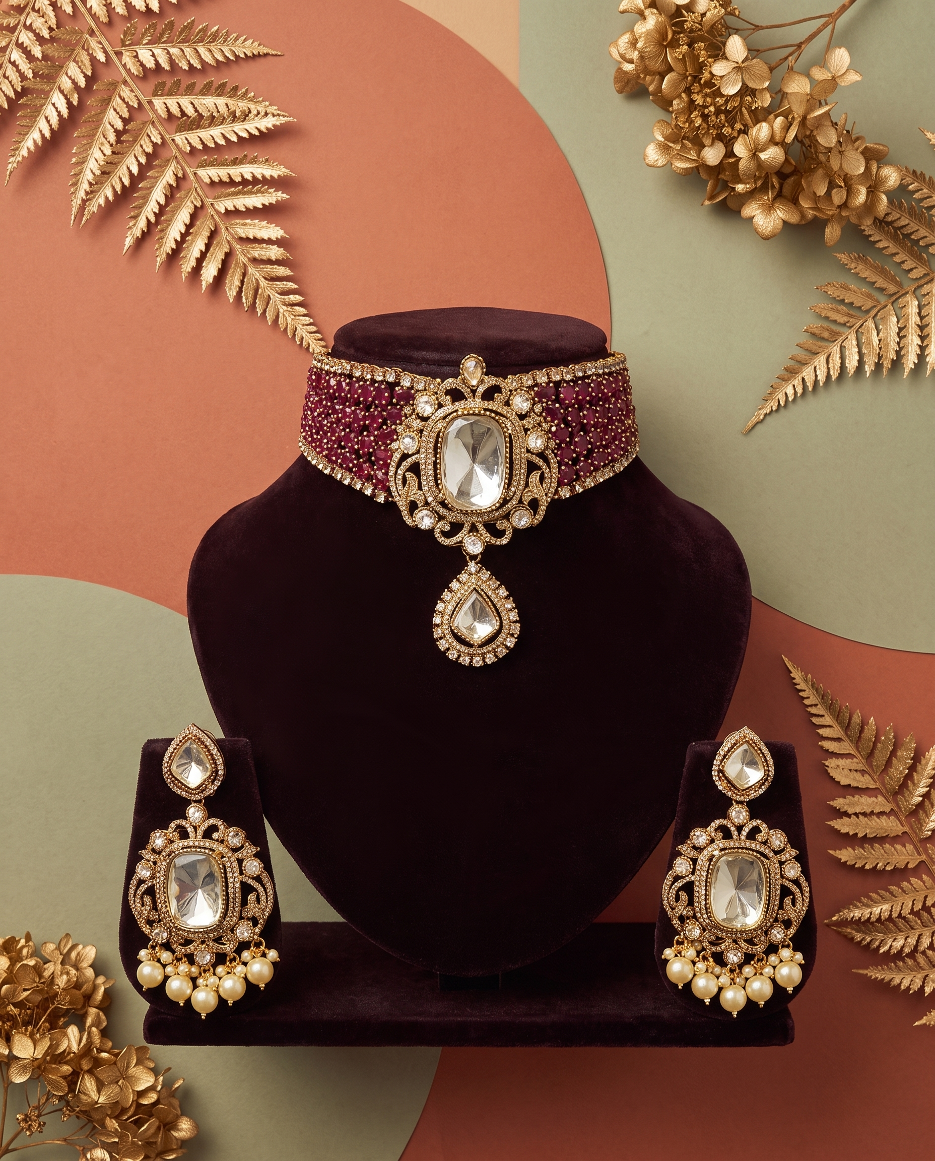 Premium Neckpieces & Earring Set