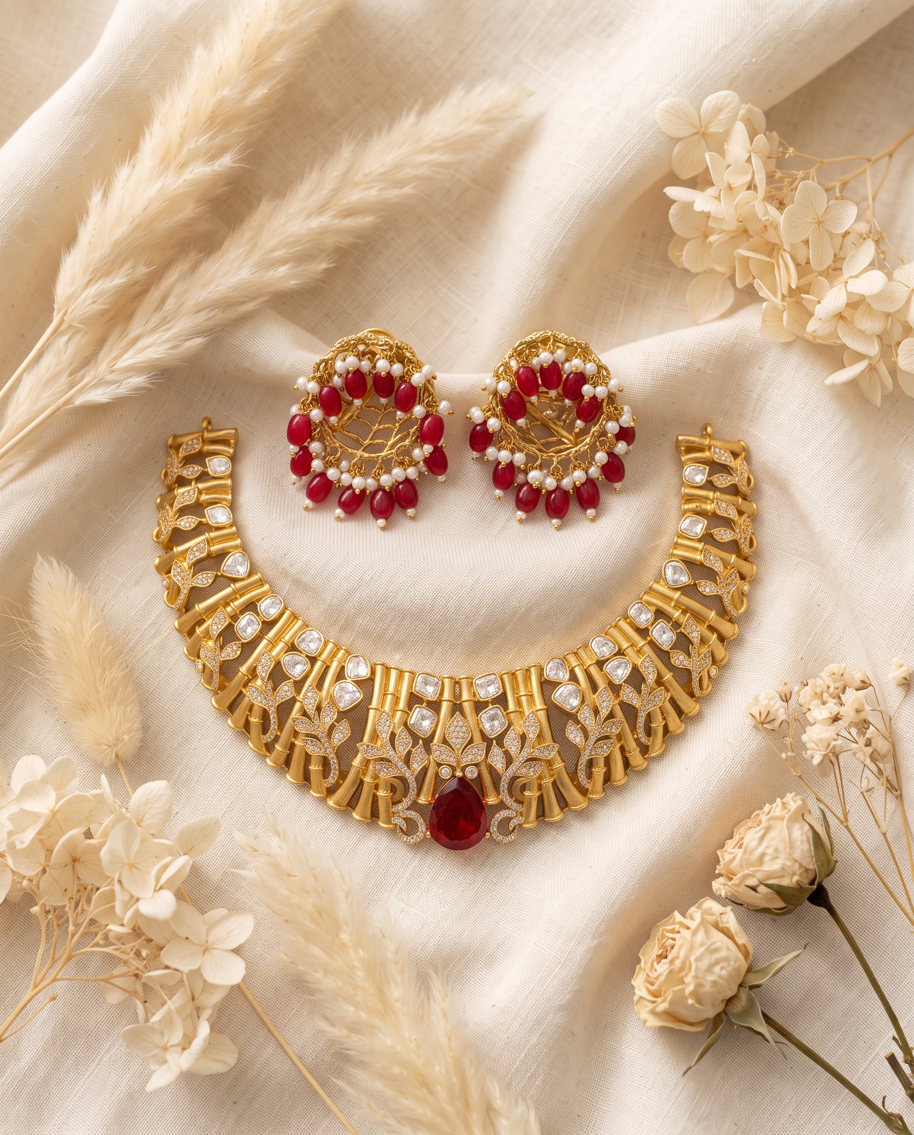 Premium Neckpieces & Earring Set