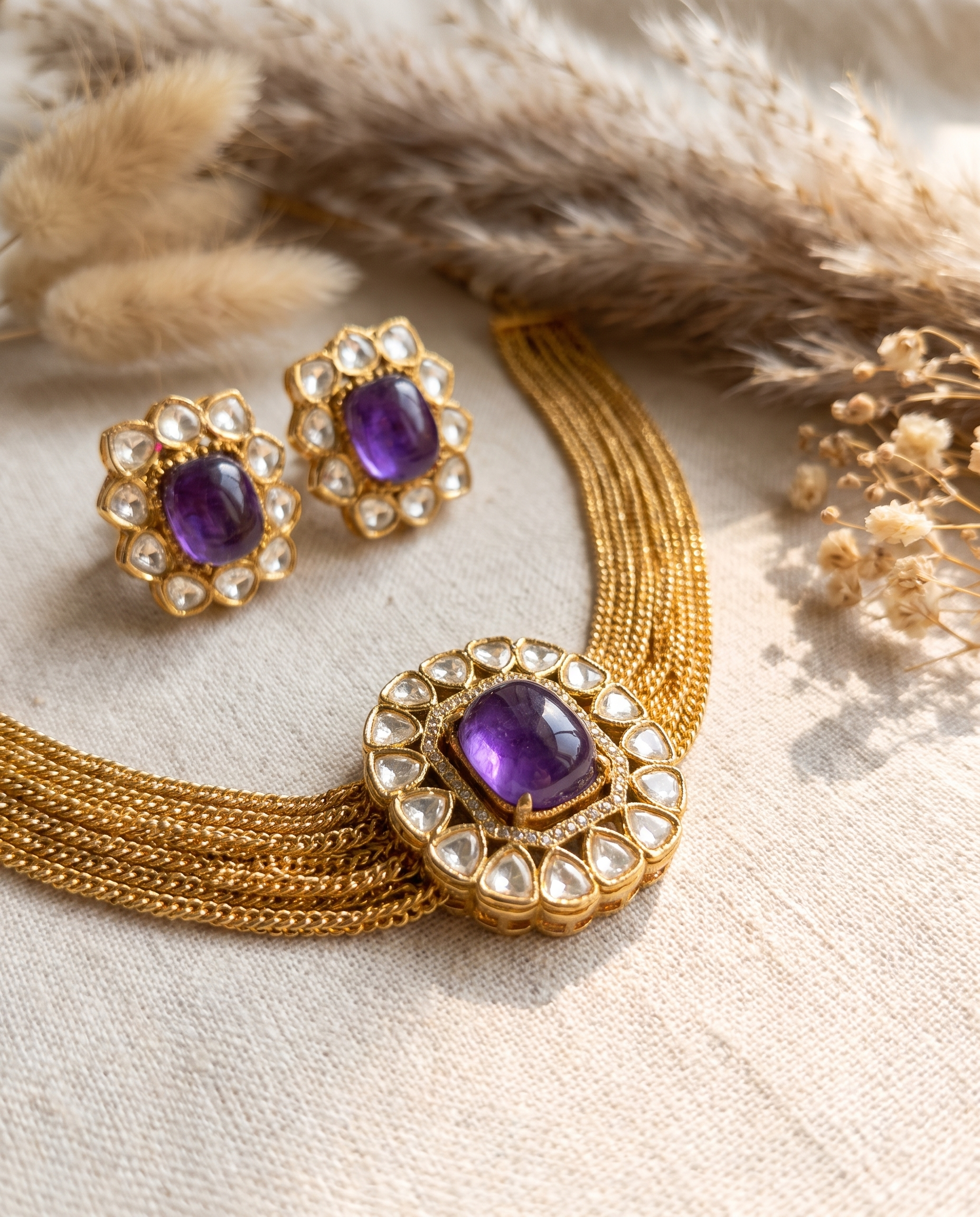 Premium Neckpieces & Earring Set
