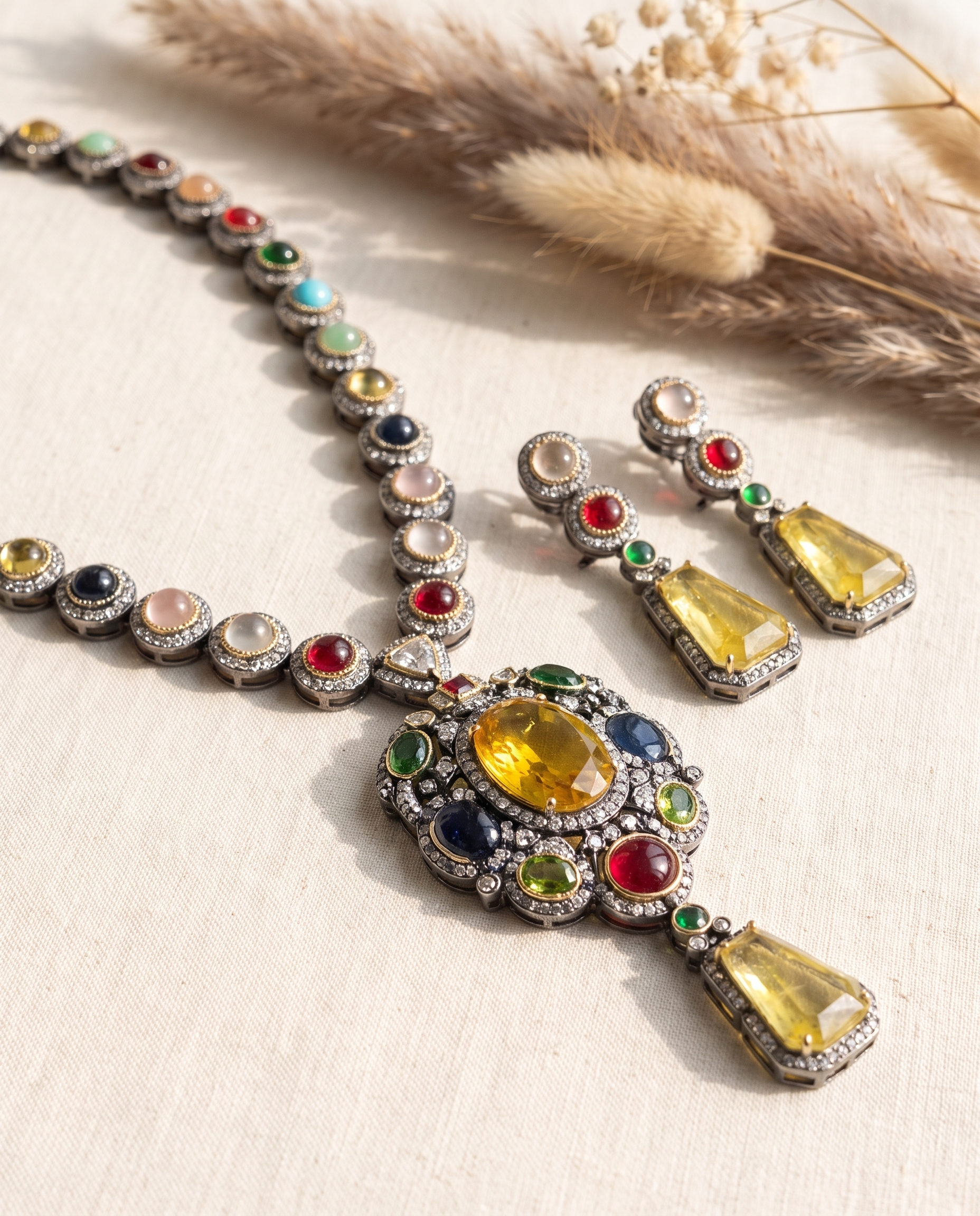 Earring and Neckpiece Set