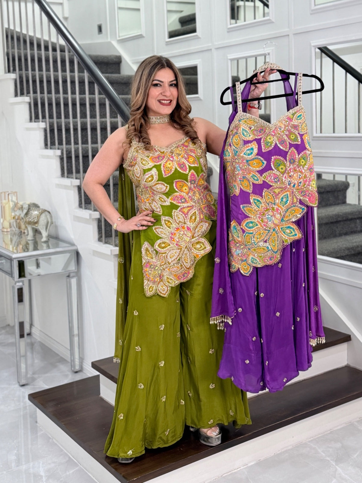 Purple Premium Salwar Kameez (3)