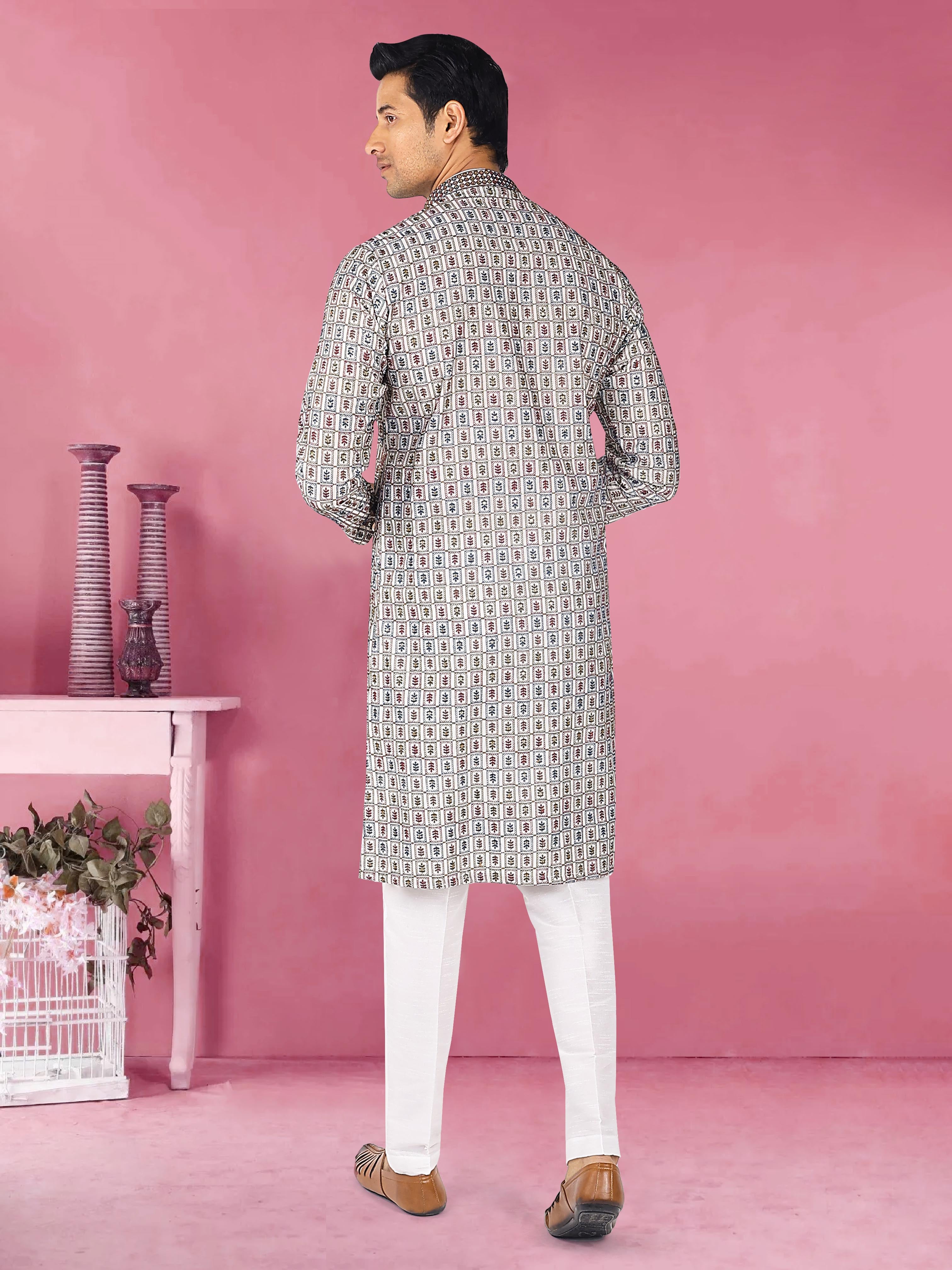 Mens Kurta Pajma Set@