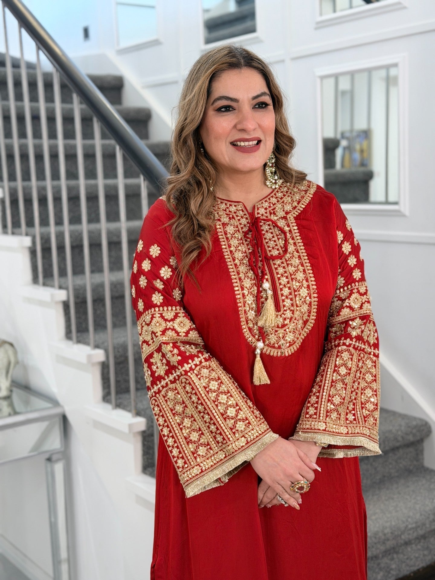 Red Premium Salwar Kameez (4)