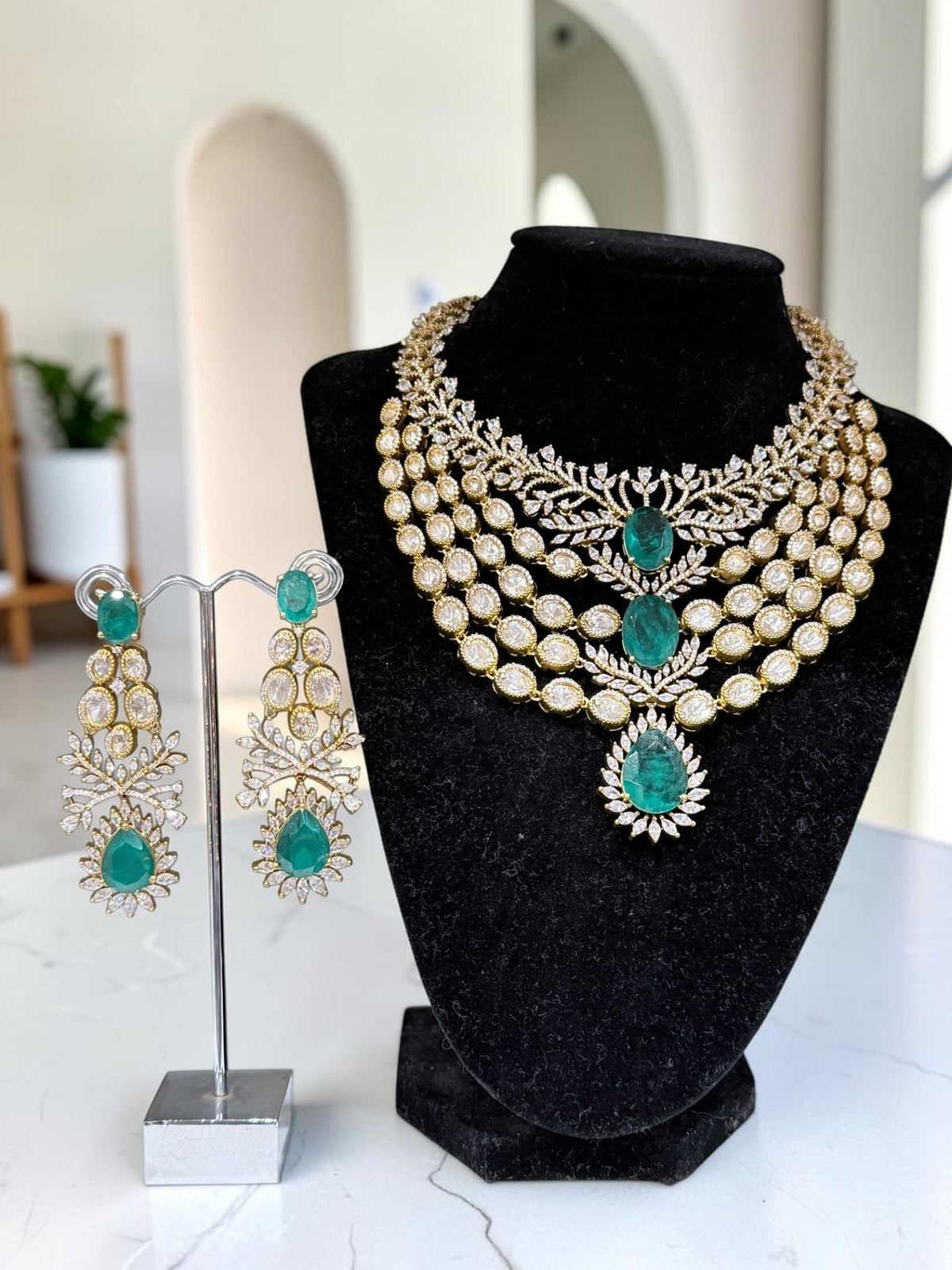 Premium Neckpieces & Earring Set - Neckpieces & Earring Set