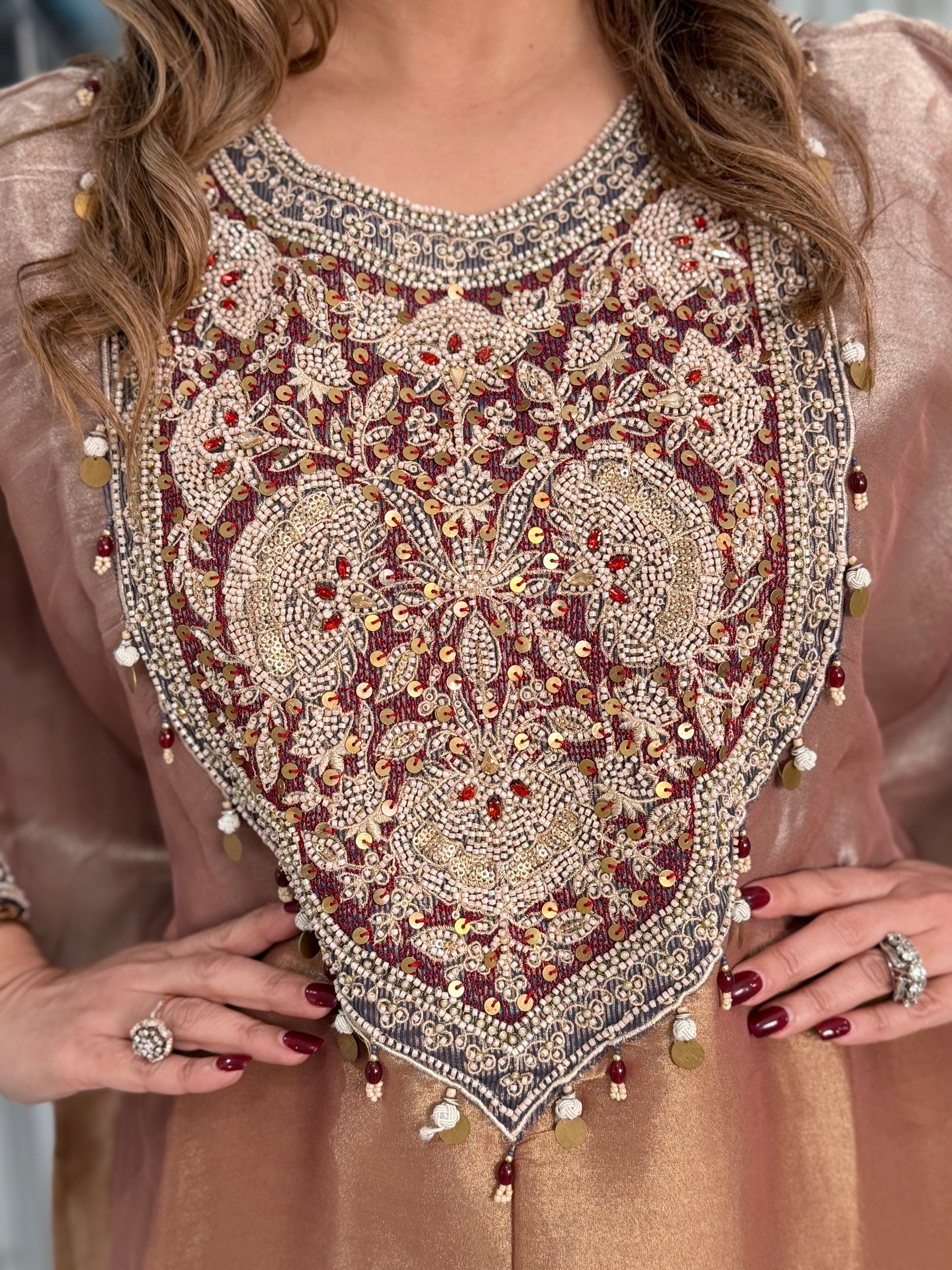 Trendy Embroidered Kaftan - Indo-western Wear (3)