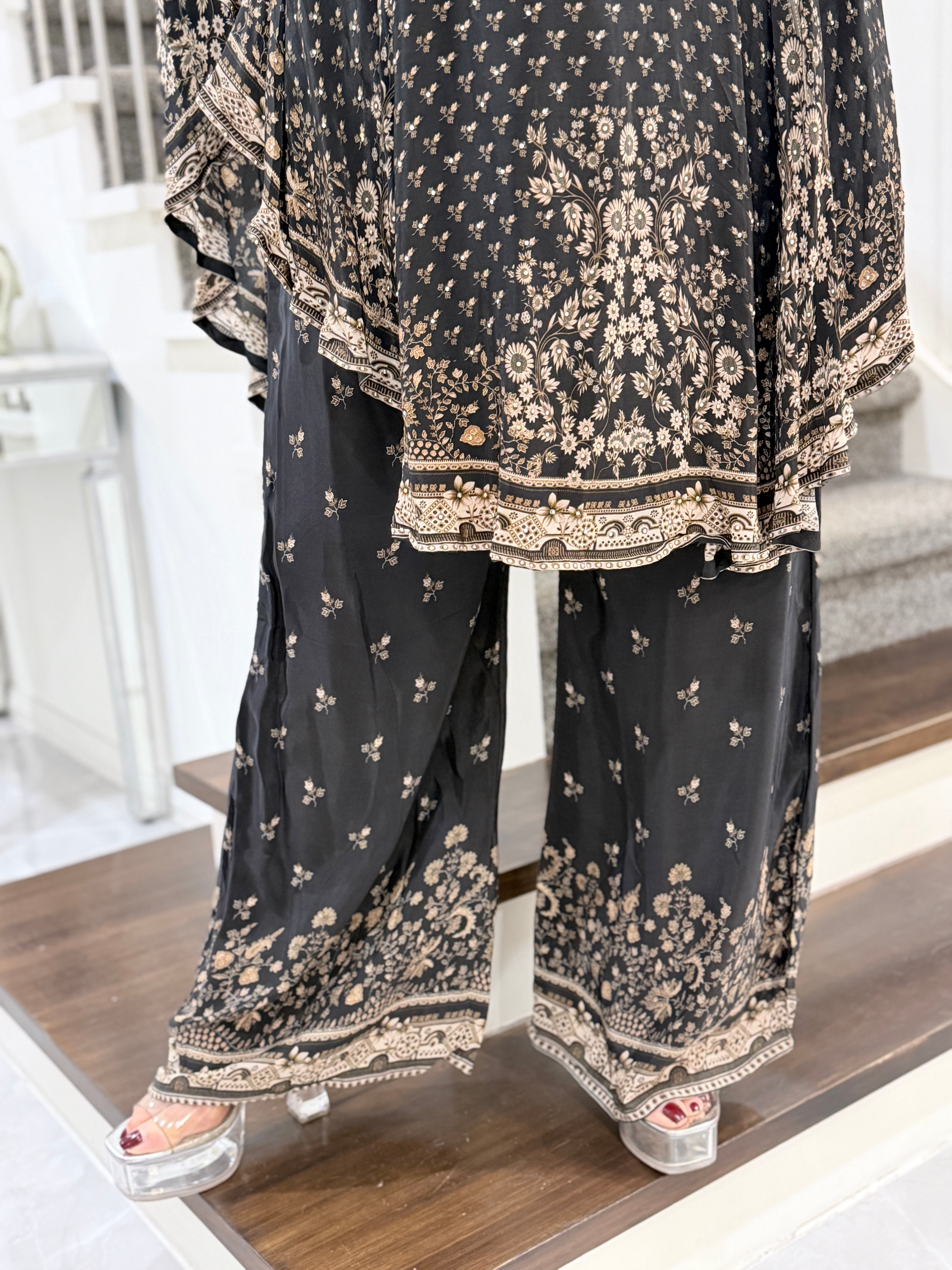 Hand embroidered Kaftan - Coordset (4)