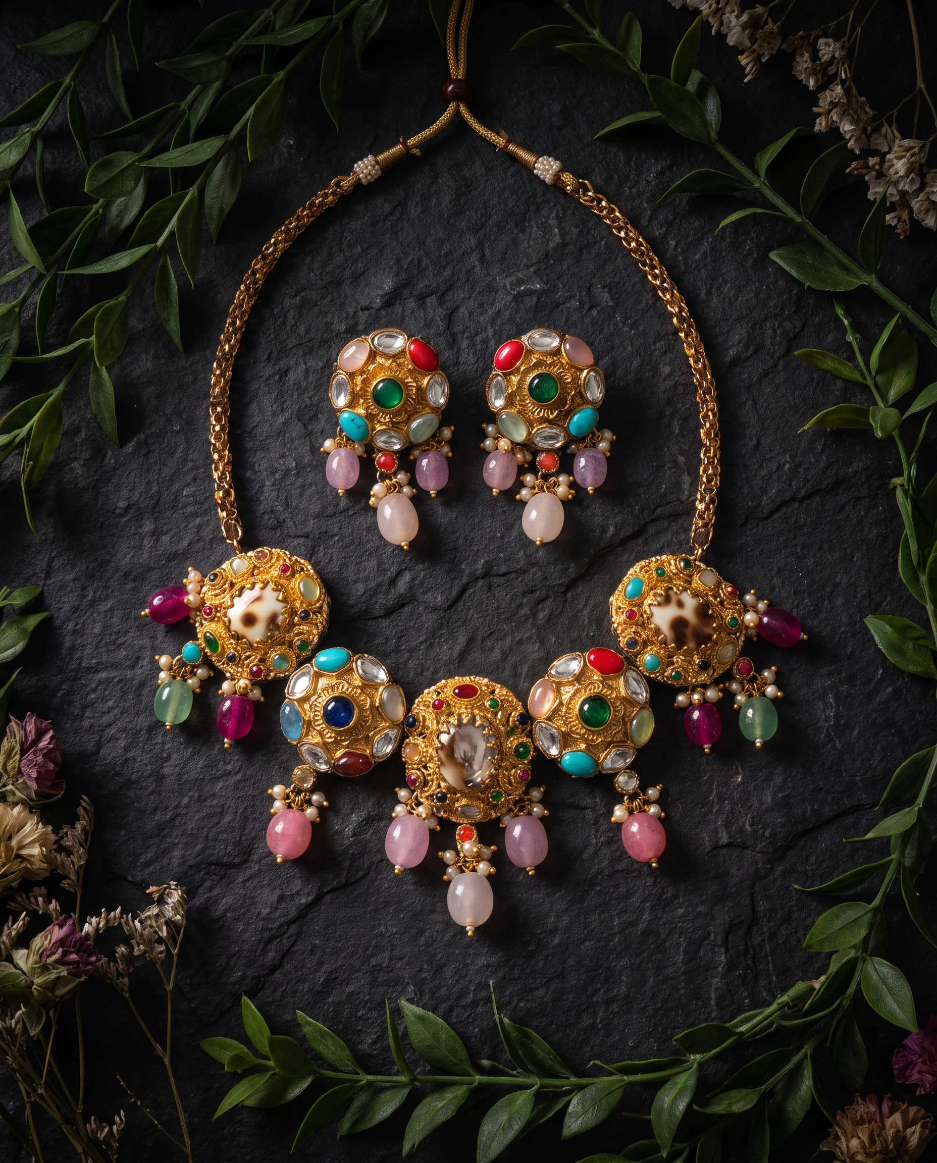 Earring and Neckpiece Set
