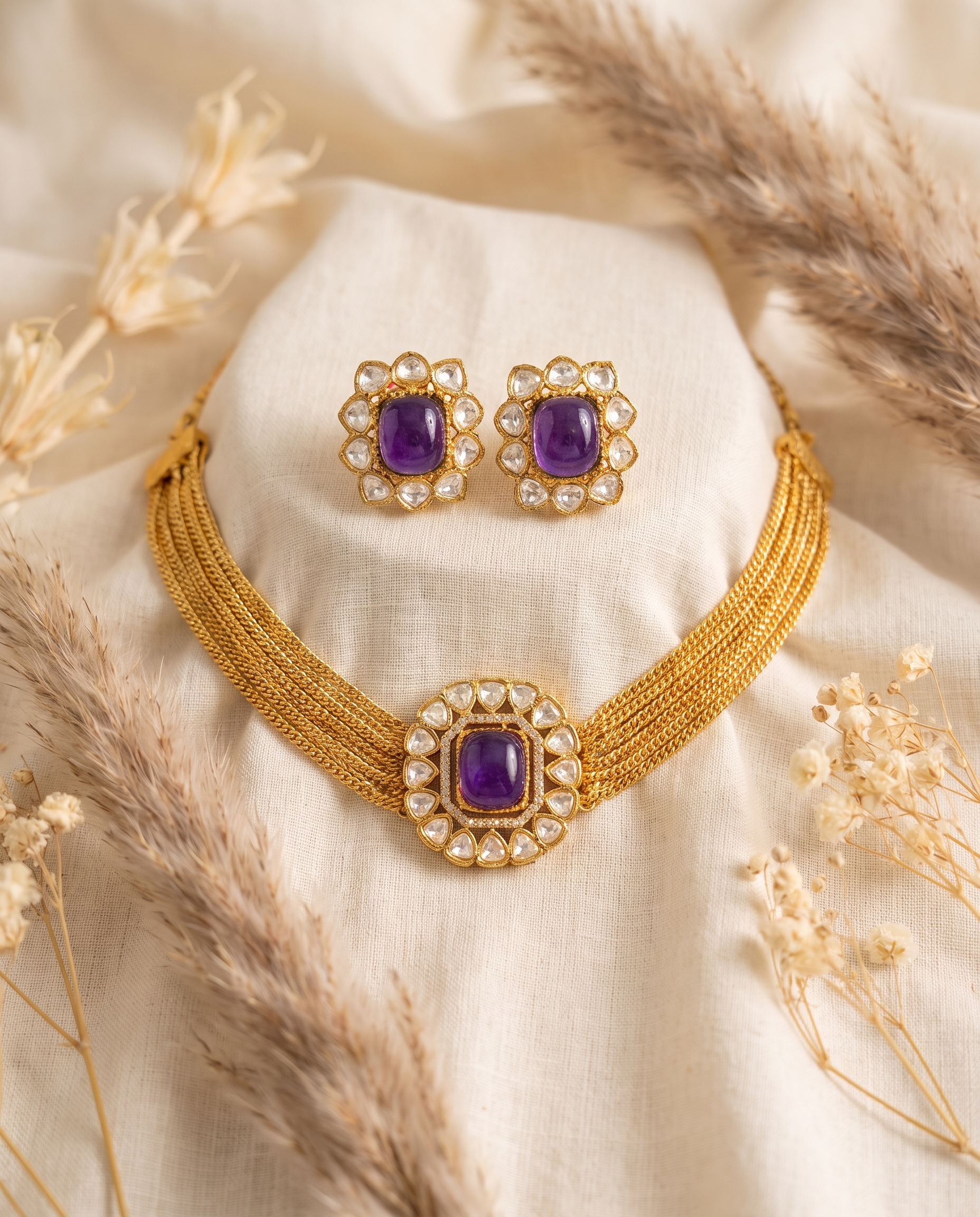 Premium Neckpieces & Earring Set