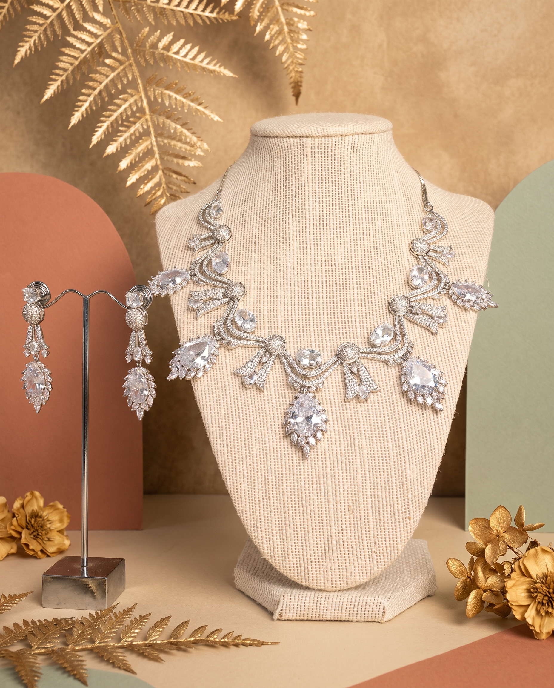 Earring and Neckpiece Set