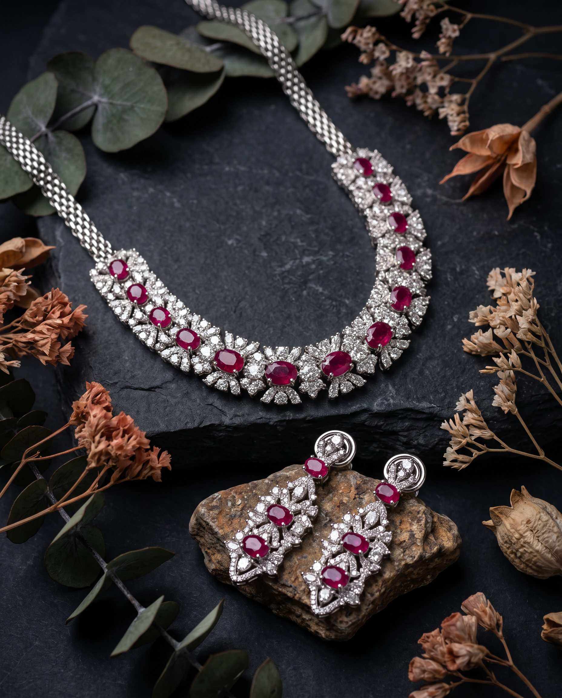 Earring and Neckpiece Set
