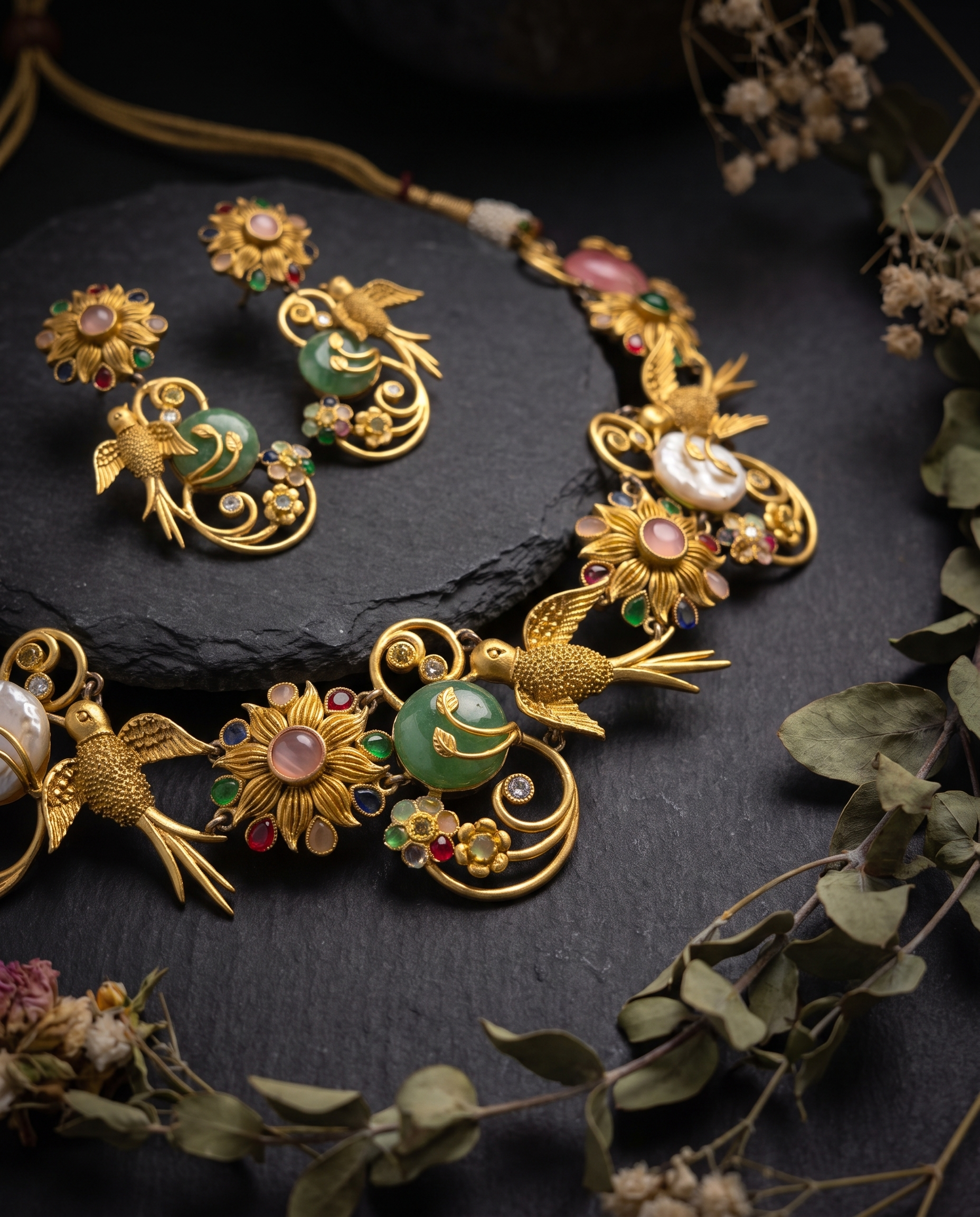 Premium Neckpieces & Earring Set