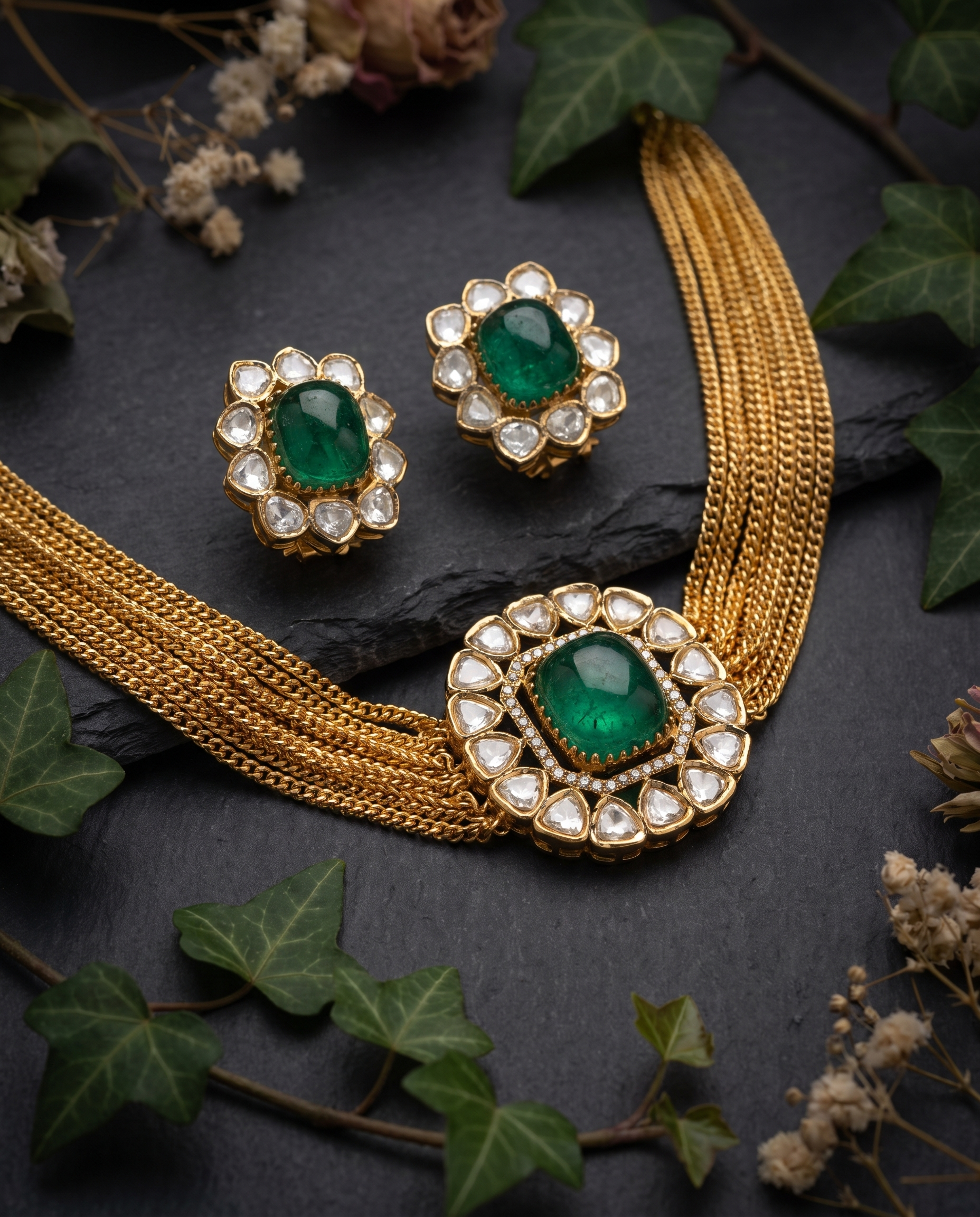 Premium Neckpieces & Earring Set