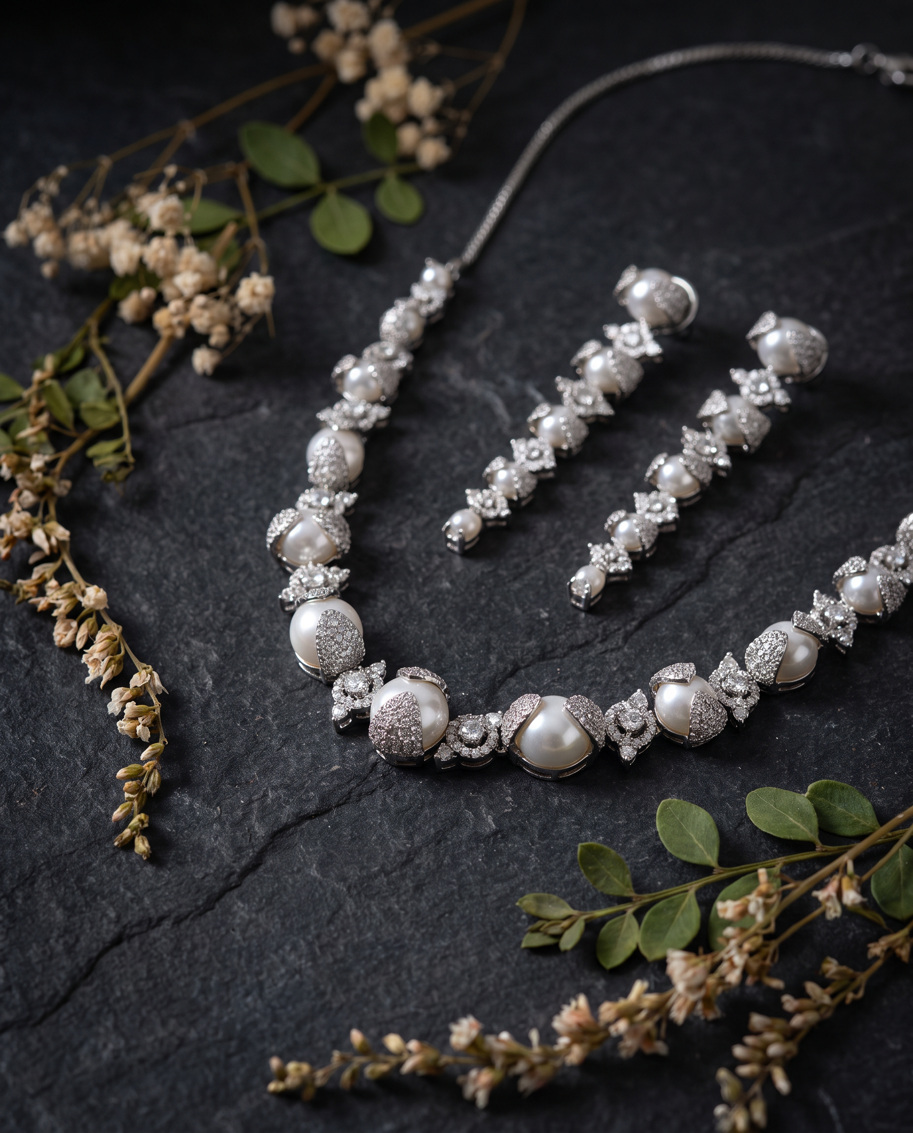 Neckpieces & Earring Set