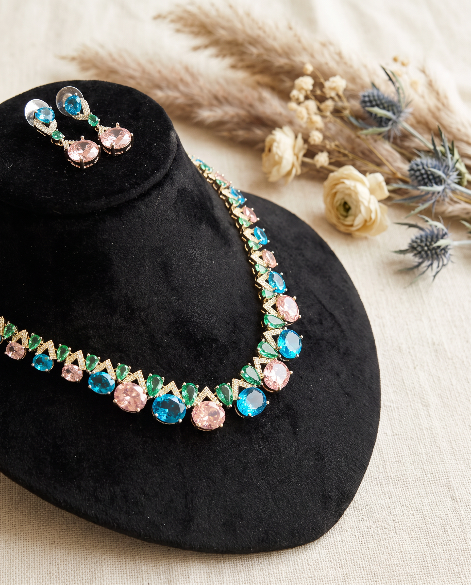 Premium Neckpieces & Earring Set