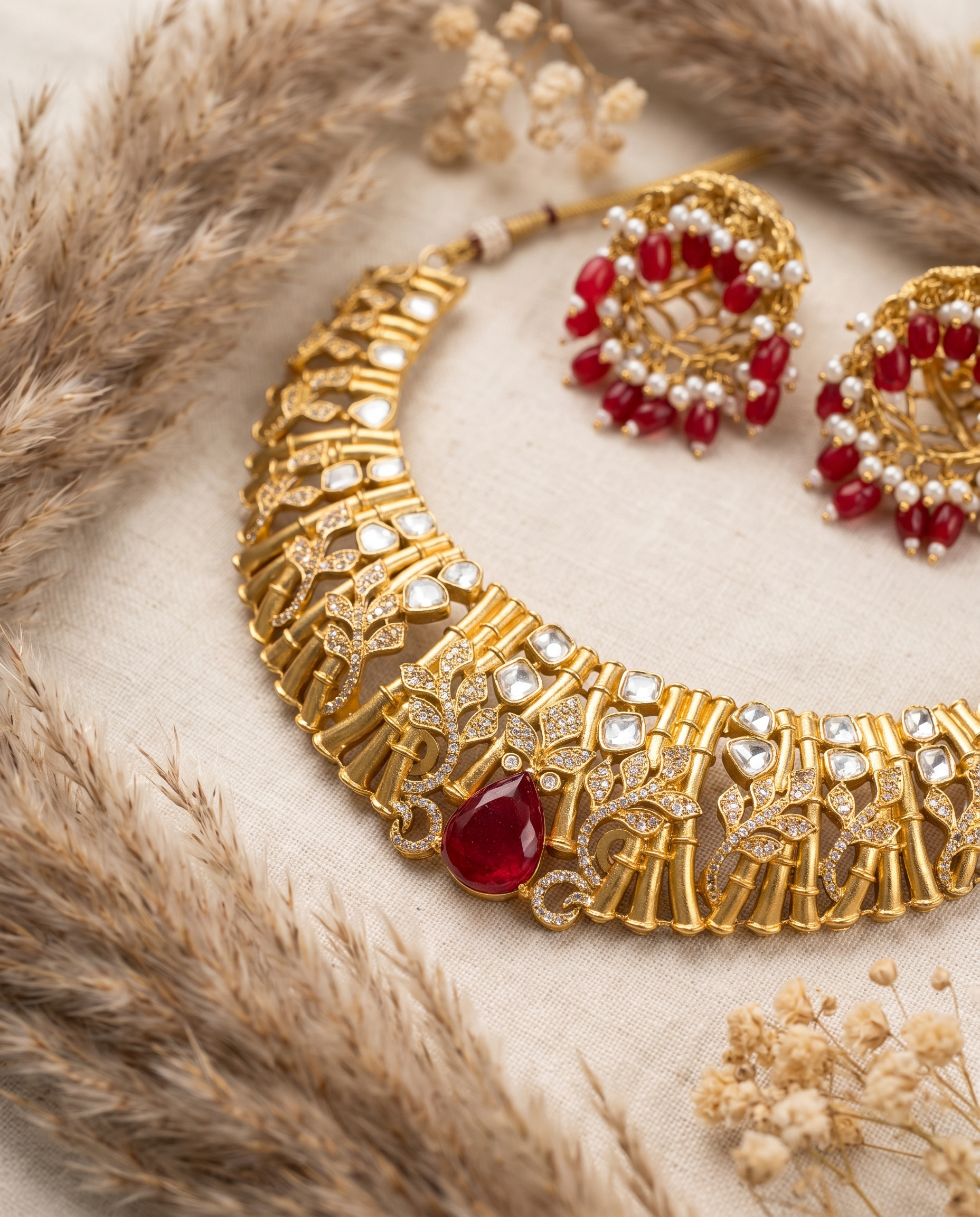 Premium Neckpieces & Earring Set
